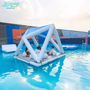 Gazebo Inflable Flotante para Vacaciones de Verano, Pabellón Acuático para Espacios de Ocio - Product Image 5