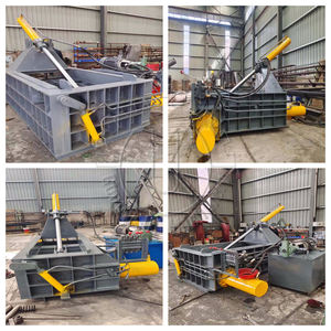 Presse à balles hydraulique horizontale entièrement automatique de 315 tonnes pour le recyclage haute efficacité de l'acier inoxydable et de l'aluminium - Product Image 2