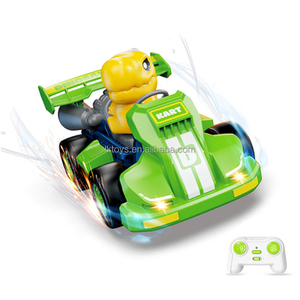 Voiture télécommandée Lucky Toys 2.4G pour tout-petits, jouets de course RC, voiture radiocommandée avec lumières et musique, jouets pour enfants de 2 à 4 ans - Product Image 1