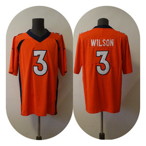 Broncos เสื้อเจอร์ซีย์ทีมอเมริกันฟุตบอลรักบี้เสื้อพิมพ์ลาย XL ระบายอากาศปักโลโก้เสื้อมีหมายเลขเสื้อสไตล์ - Product Image 6