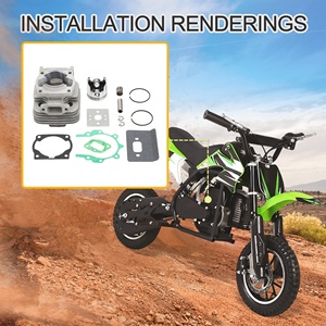 GOOFIT — Kit <span class=keywords><strong>cylindre</strong></span> complet 40mm 40-5 alésage à 2 temps, remplacement de <span class=keywords><strong>Piston</strong></span> pour Scooter à gaz 43cc 47cc, pour Mini vélo de poche - Product Image 6