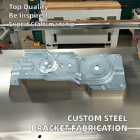 Services de fabrication de tôle personnalisés Support en acier inoxydable pliage estampage découpe au laser