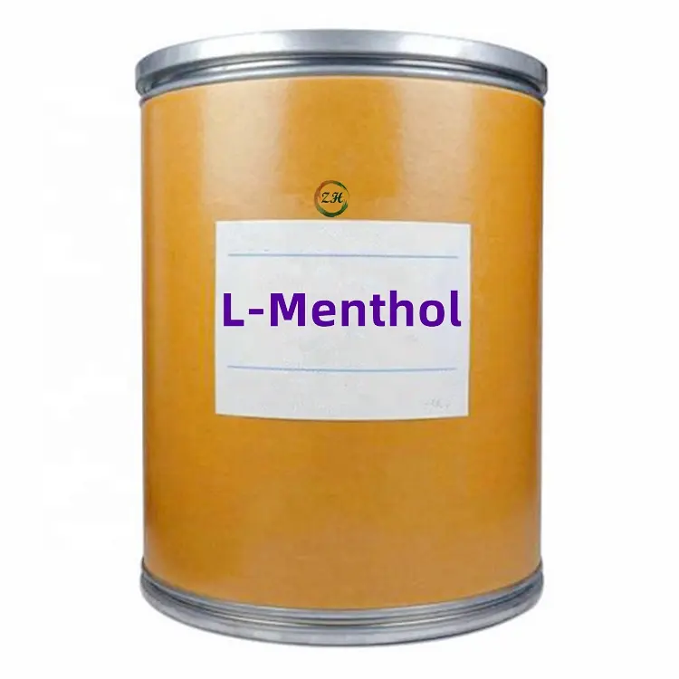 L-Menthol cristal de menthe naturel de prix en vrac fournisseur de fabricant
