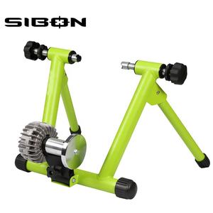 SIBON B0920116-<span class=keywords><strong>Rodillo</strong></span> de aleación de aluminio para interiores, ajustable, inteligente, resistente al aceite, plegable, fitness, entrenamiento de rodillos para <span class=keywords><strong>bicicleta</strong></span> en casa - Product Image 3