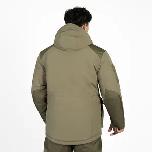 S-3XL New Product Winter Man Mid-length Cotton Cardigan Coat Casual Fleece Thick Loose Zipper Jacket For Men