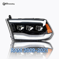 AKD Car Model for Dodge RAM 1500 2500 3500 LED DRL Dynamic Signal High and Low Beam Day Running Light DRL Light Auto Lamps