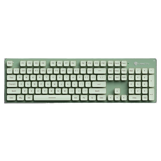 Portable Wireless 2.4G Wired Backlit Option Mechanical Feel Silent Keyboard for Desktop Laptop Gaming Office Use
