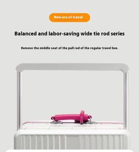 מפעל סיטונאי לשאת על מטען אלומיניום למחשב ידית רחבה עם תא המטען נשלף - Product Image 5