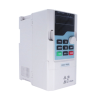 Nouvel onduleur de fréquence monophasé 220V 1,5kW 50/60Hz IP20 certifié CE pour ligne d'assemblage