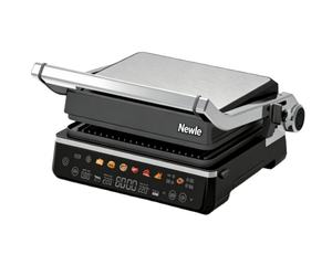 Nouvelle Plaque de Cuisson Électrique Newle 4 Tranches Détachable 2000W 180° Réglable Température <span class=keywords><strong>Plaques</strong></span> Antiadhésives Bac à Huile Amovible Acier Inoxydable - Product Image 1