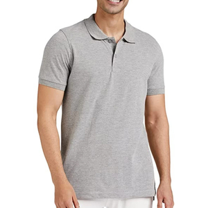 Haute qualité hommes pour polos mélange de coton coupe confortable personnalisé à manches courtes qualité supérieure vierge grande taille - Product Image 6