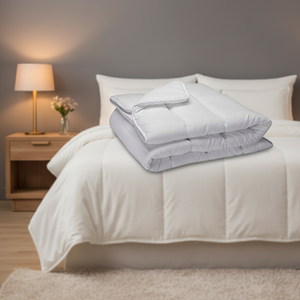 PIKOLIN Edredón Transpirable Otoño-Invierno 300gr con Relleno de Fibra Ecofill con Tacto de Plumón para Cama de <span class=keywords><strong>135</strong></span> cm (220 X 220 Cm) - Product Image 4
