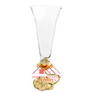 Jarrones modernos con forma de cono para macetas, para decoración de hoteles y restaurantes, jarrones de suelo estriado único para centros de mesa de boda - Product Image 2