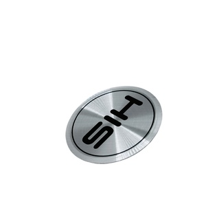 Tùy chỉnh Kim Loại Logo tag Laser khắc nhãn thẻ thép không gỉ nameplates cho các thiết bị - Product Image 2