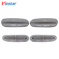 Vinstar-Feux de position latéraux à LED pour Toyota 4th Gen Supra A80 1993-1998 LED 2 Marqueurs latéraux avant et arrière à 2 LED