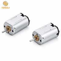 Moteur à balais miniature Tengli KFF-M20 10x8x15mm 6000-13300 tr/min avec aimant NdFeB pour capteur et actionneur de maison intelligente