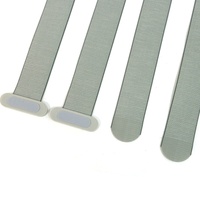 Bracelet élastique double face multifonctionnel en nylon avec fermeture auto-agrippante pour le sport et les objets connectés