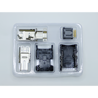 Vente directe d'usine du connecteur servo de prise d'encodeur femelle IEEE 1394 SM 6P 10P pour les applications UHF RF FPC de carte PCB d'alimentation