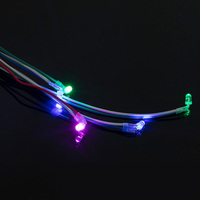 Lumières LED imperméables IP65 pour semelles de chaussures, 4/5/6 couleurs RVB, décoration de chaussures décontractées pour enfants, lumières de décoration supérieure, capteur de secousse