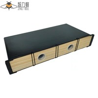 Guter Preis Kunststoff Bee Hive Frame Feeder mit Holzdeckel Black Bee Feeder-Neuer Zustand