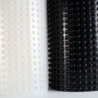 Nouveau design de toit en plastique de vidange de jardin panneau de drainage à circulation verticale rapide cellule de vidange