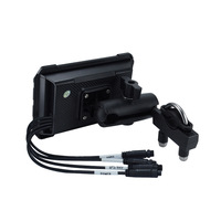 Enregistreur de conduite pour moto de 5 pouces avec Carplay, navigation GPS WiFi, surveillance de la pression des pneus M2