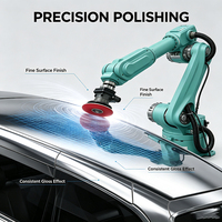 Flexible Produktionslinie Schweiß- und Schleifroboterarm Kleinserienbearbeitung Variabler Werkstückprozess Roboter-Ausrüstung
