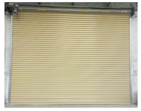 Enroulement en alliage d'aluminium de conception industrielle de porte de volet électrique à grande vitesse pour le modèle d'ouverture verticale d'application d'entrepôt