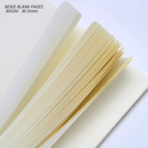 <span class=keywords><strong>Quaderno</strong></span> a Spirale <span class=keywords><strong>A5</strong></span> per Studenti con Copertina in Carta Kraft, Pagine Bianche, Personalizzabile con Logo, Vendita all'Ingrosso - Product Image 3