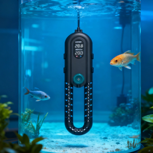 Réchauffeur étanche pour <span class=keywords><strong>aquarium</strong></span> 200L/300L/500L/600L 316L avec contrôle automatique de la température Élément chauffant de haute précision - Product Image 1