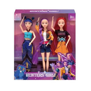 Set Completo all'Ingrosso di Bambole della Gruppo di Ragazze Cacciatrici di Demoni per Tre Persone, Statuette in Vinile e Giocattoli - Product Image 2