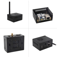 Boîtier métallique Fuzhongqi Orange Pi Zero 2 Modèle A_OPIZero2Case_02, prend en charge le double refroidissement, les antennes externes, accessoires électroniques