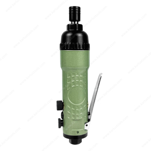 Cacciavite Pneumatico a Leva In-Line da 9500 RPM, Lunghezza 205mm, Attacco Rapido 6.35mm, Utensile Reversibile ad Aria Compressa per Officina - Product Image 1