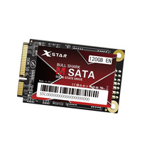 قرص صلب داخلي X-star M.2 SSD بسعة 128 جيجابايت طراز Bull Shark مع ضمان لمدة 3 سنوات وذاكرة فلاش 3D NAND جديدة للحواسيب المحمولة