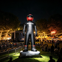 Figure de dessin animé gonflable géante en tissu Oxford de haute qualité pour les célébrations de festivals et les événements sportifs en plein air