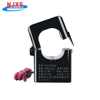 NJXSE OPCT35AGL Clamp Ct 100/5A 150/5A 200/5A 400/5A 500/5A 600/5A Transformator Arus Ct untuk Smart Meter Transformator Inti Terpisah