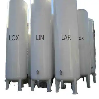 Cfl Type Vloeibare Zuurstof Cryogene Opslagtank Drukvat Vloeibare Co2/Zuurstof/Stikstof Lo2 Opslagtanks