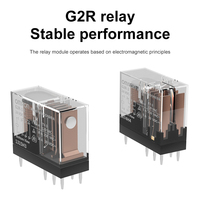 YHKJ Module de relais moyen G2R-1-E carte d'amplification de sortie PLC isolation de signal 24V contrôle optocoupleur 12