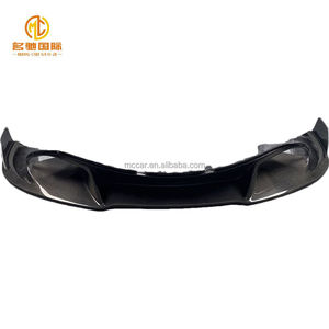 Labbro anteriore Spider in fibra di carbonio a V in fibra di carbonio per paraurti anteriore per Mclaren 720s - Product Image 6