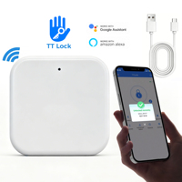Uzaktan Kumandalı Akıllı Kilit Köprü Hub'ı Wifi Ağ Geçidi İnternet Uygulama Bağlantılı TTlock Akıllı Kilit Bulut Veri Depolama Seçeneği
