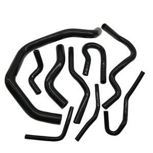 Radiateur <span class=keywords><strong>de</strong></span> course noir Impreza GC8 EJ20 STi WRX avec flexibles en silicone bleus Vers 3~<span class=keywords><strong>6</strong></span> 96-00 en promotion avec réductions - Product Image 1