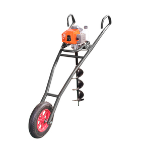 AG63-DC 63cc portátil mano empuje tierra gasolina barrena/Post agujero para Digger de la plantación de árboles - Product Image 1
