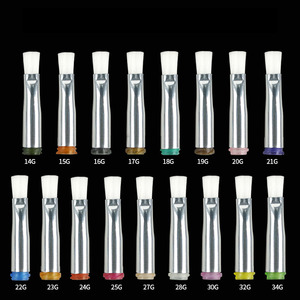 1-10MM injectieglue spuitnaald UV Luer Lock doseerpunt stijve borstelharen enkele punt mondborstel - Product Image 1