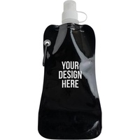 Bouteille d'eau pliable portable OEM, spéciale voyage, petite taille