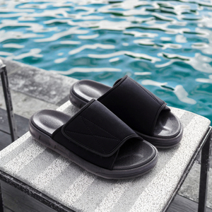 <span class=keywords><strong>Sandales</strong></span> de plage d'été à la mode du Vietnam pour hommes Nouveau style Pantoufles de couple en un mot avec doublure en maille Vente en gros d'usine - Product Image 5