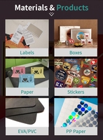 Mejor precio digital caja de papel adhesivo PVC EVA A1 A2 A3 tamaño etiqueta hoja de corte medio corte plotter máquina plana