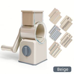 Wholesale Manual Multifunctional Hand <b>Roller</b> Wiper Fruit Potato Grater Slicer Rotary Drum Cheese Vegetable Cutter Chopper - Product Image 5
