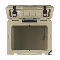 Glacière portable bleue de moyenne capacité, moderne, pour la pêche, la chasse et les canettes – Vente en gros