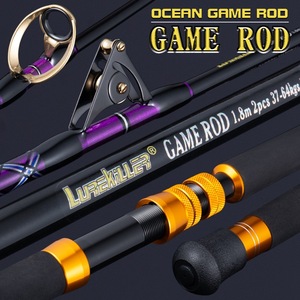 Haute teneur en carbone léger grand jeu océan pôle de pêche Portable 1.8m <span class=keywords><strong>SIC</strong></span> rouleau Guides bateau pêche à la traîne cannes eau salée - Product Image 3