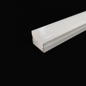 Co-Extruded PC Tubes Square Plastic LED Parts for LED Lamp Durable and Versatile Plastic Tube Design